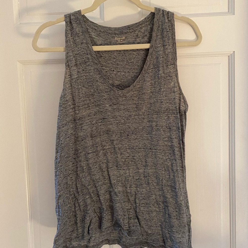 Madewell Charcoal Grey Tank Top